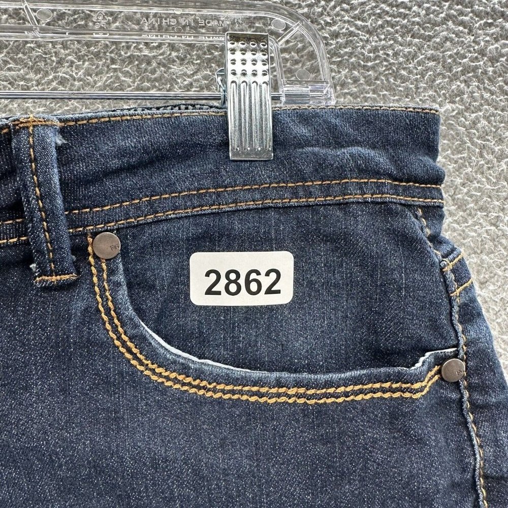Fire & Gold Shorts Women's 10 Blue Dark Wash Denim Cut Off Shorts Ladies 10 - Picture 13 of 13